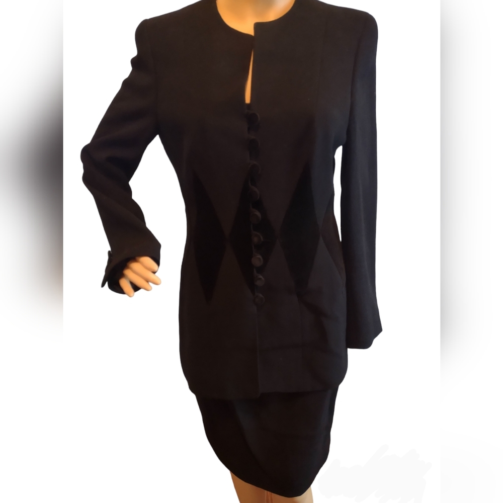 Louis Feraud black dress